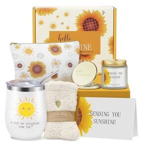 SENDING YOU SUNSHINE Care Package Gift Basket Set - NEW